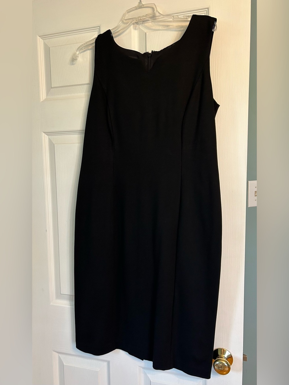 Talbots Black Sleeveless Maxi Dress